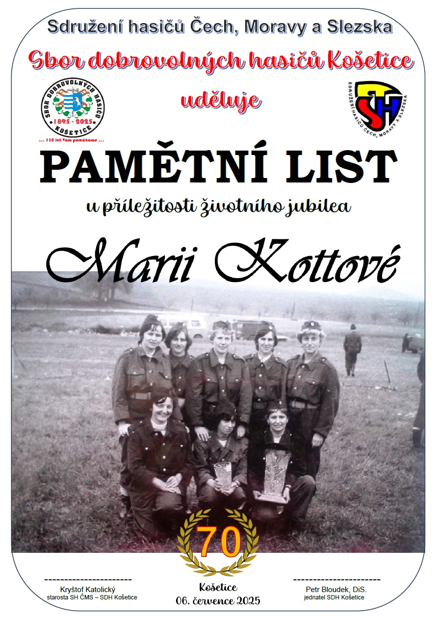 Pamětní list_M_Kottová_70
